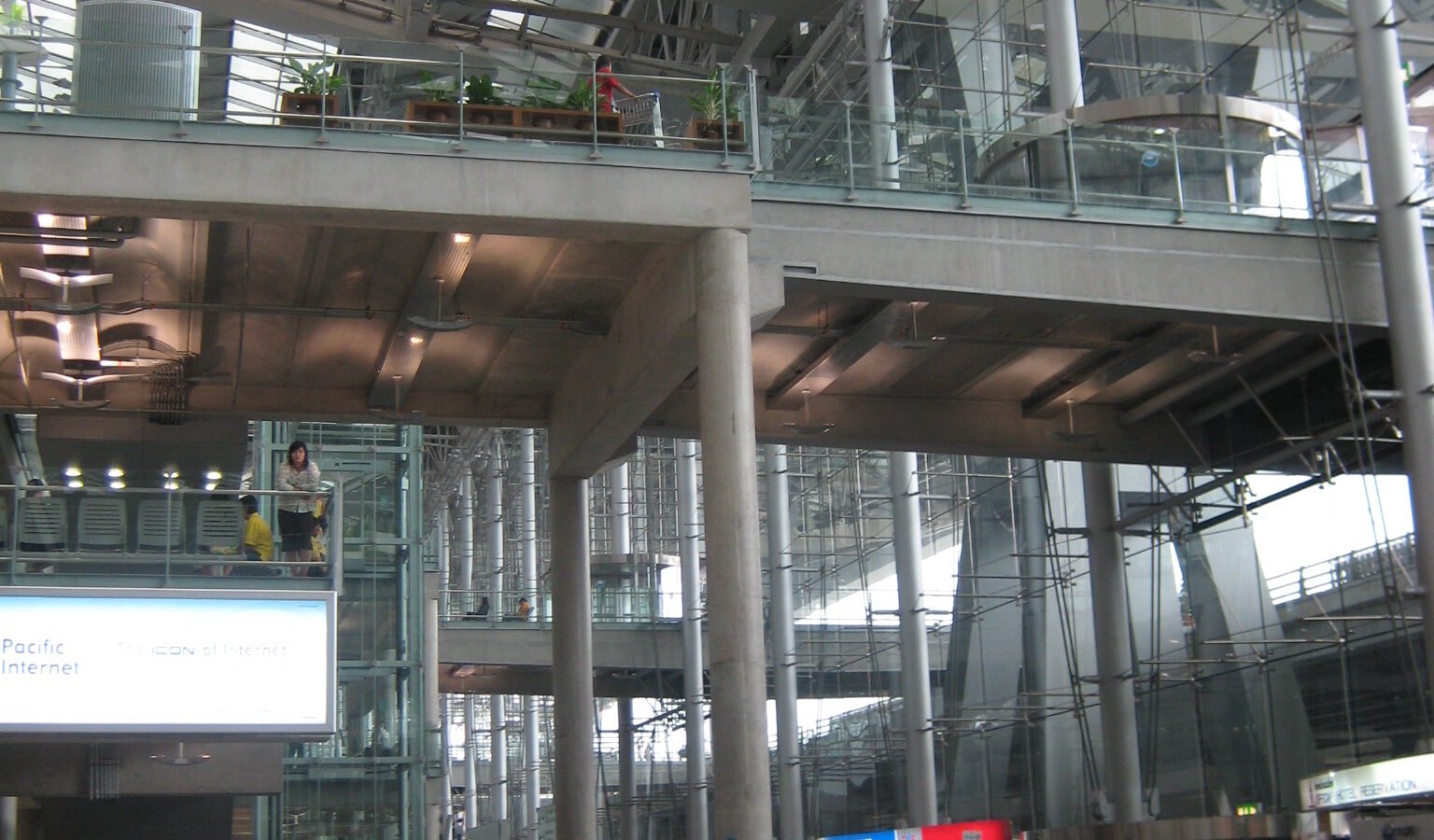 Arrival Hall at Suvarnabhumi Airport (Bangkok International Airport), Samut Prakan Province, Thailand.